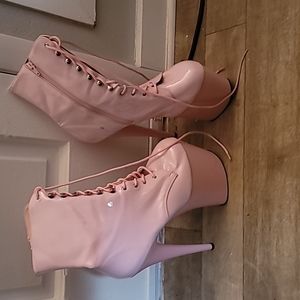 Pleaser size 12 stiletto boots